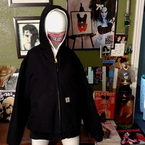 Carhartt J140 Quilted Lined Duck Jacket Like New